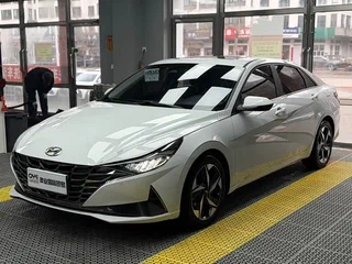 2022 Hyundai Elantra VII (CN7), белый, 1450000 рублей, вид 2