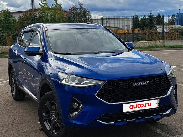 2021 Haval F7 I, синий - вид 7