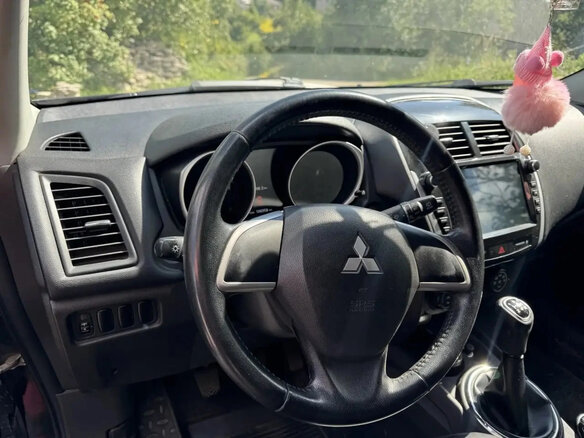 2014 Mitsubishi ASX I Рестайлинг, чёрный, 1499000 рублей - вид 5