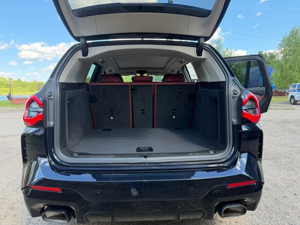 2021 BMW X3 30i xDrive III (G01) Рестайлинг, синий - вид 24