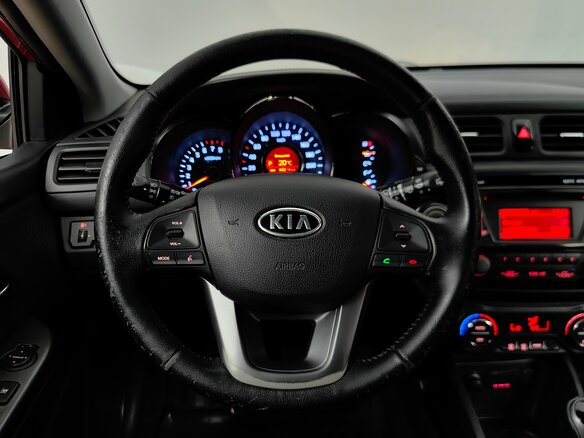 2012 Kia Rio 4-speed III, красный, 808000 рублей - вид 10