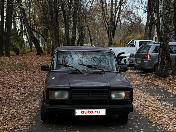 2006 Lada (ВАЗ) 2107, пурпурный, 85000 рублей