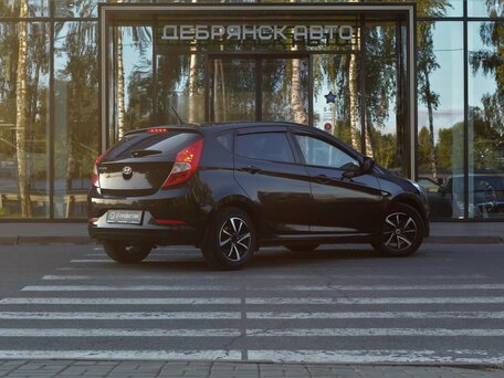 2016 Hyundai Solaris I Рестайлинг, чёрный, 820000 рублей, вид 4