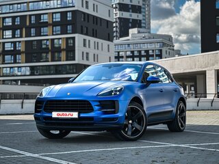 2019 Porsche Macan I Рестайлинг, синий, 4999000 рублей, вид 3