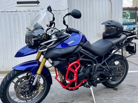 2014 Triumph Tiger 800, синий, 765000 рублей, вид 1