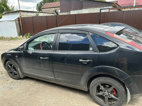 2007 Ford Focus II, чёрный, 445000 рублей - вид 3
