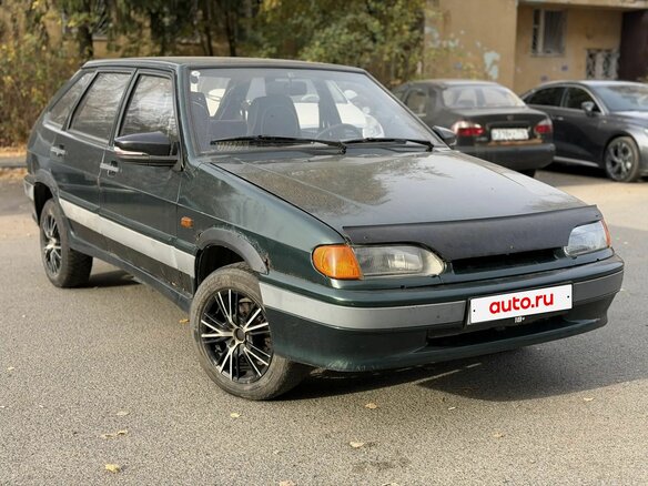 2004 Lada (ВАЗ) 2114, зелёный, 75000 рублей