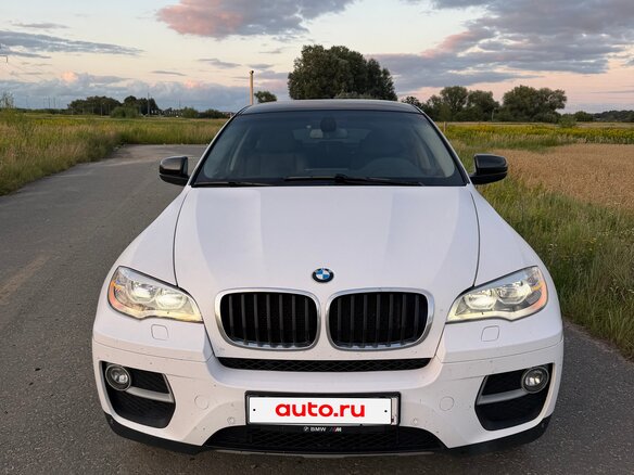 2014 BMW X6 30d I (E71) Рестайлинг, белый, 2400000 рублей - вид 10