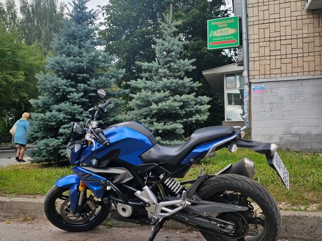 2017 BMW G 310 R, синий, 375000 рублей, вид 5
