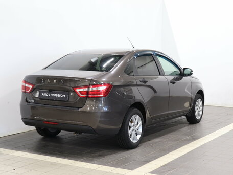 2016 Lada (ВАЗ) Vesta I, коричневый, 627000 рублей, вид 3