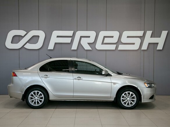 2013 Mitsubishi Lancer X Рестайлинг, серебристый, 990000 рублей - вид 3