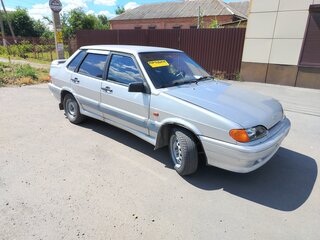 2002 Lada (ВАЗ) 2115, серебристый, 160000 рублей, вид 1