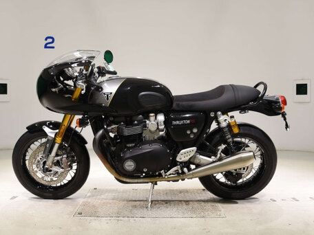 2024 Triumph Thruxton, чёрный, 1500000 рублей, вид 3