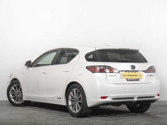 2013 Lexus CT 200h I, белый, 1649000 рублей - вид 4