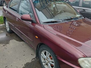2007 Kia Spectra I Рестайлинг 2, красный, 200000 рублей, вид 2