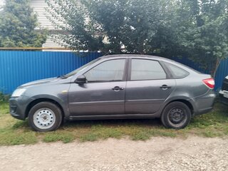 2016 Lada (ВАЗ) Granta I, серебристый, 550000 рублей, вид 4