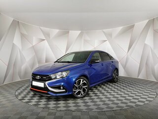 2021 Lada (ВАЗ) Vesta Sport I, синий, 1255000 рублей, вид 1
