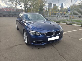 2017 BMW 3 серии 318i VI (F3x) Рестайлинг, синий, 1950000 рублей, вид 4