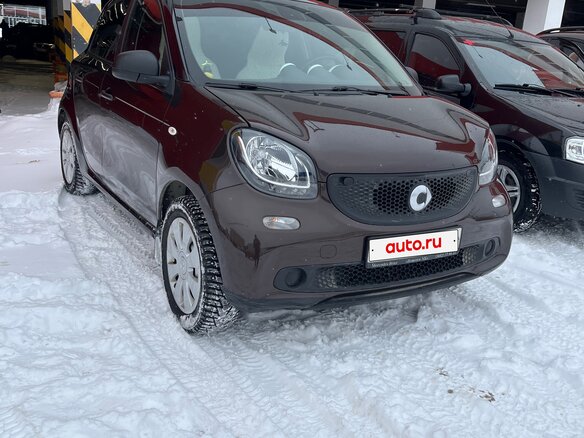 2018 Smart Forfour II, коричневый, 1490000 рублей - вид 1
