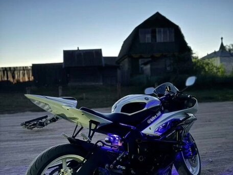 2008 Yamaha YZF-R6, белый, 749999 рублей, вид 5