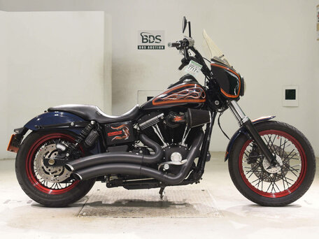 2013 Harley-Davidson Street Bob, синий, 850000 рублей, вид 1