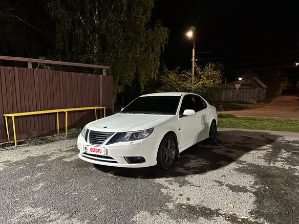 2008 Saab 9-3 II Рестайлинг, белый, 630000 рублей - вид 2