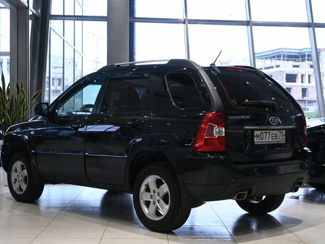 2009 Kia Sportage II Рестайлинг, чёрный, 759000 рублей, вид 4