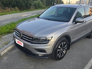 2019 Volkswagen Tiguan II, серый, 2450000 рублей, вид 3