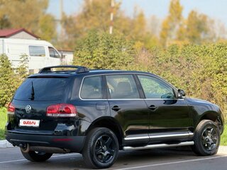 2005 Volkswagen Touareg I, чёрный, 600000 рублей, вид 5
