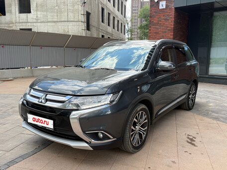 2016 Mitsubishi Outlander III Рестайлинг 2, серый, 1800000 рублей, вид 3