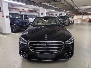 2024 Mercedes-Benz S-Класс 500 Long 4MATIC VII (W223), чёрный, 19200000 рублей, вид 2