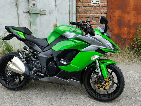 2018 Kawasaki Z 1000SX, зелёный, 850000 рублей, вид 3