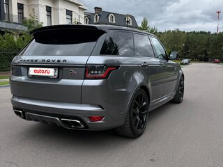 2020 Land Rover Range Rover Sport SVR II Рестайлинг, серый, 8750000 рублей, вид 5
