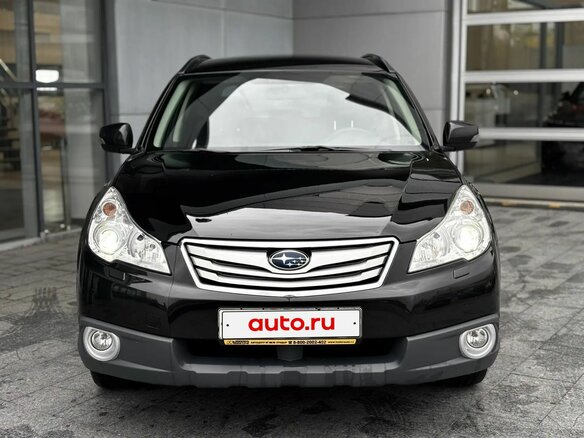 2012 Subaru Outback IV Рестайлинг, чёрный, 1360000 рублей - вид 1