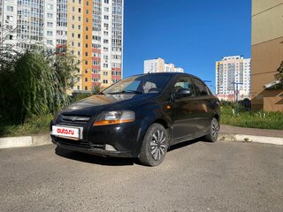 2005 Chevrolet Aveo I, чёрный, 210000 рублей, вид 1