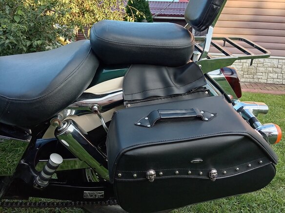 1997 Honda Shadow 400, зелёный, 385000 рублей - вид 5
