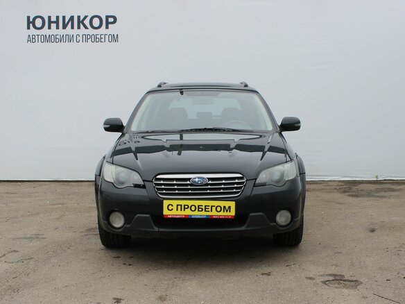 2007 Subaru Outback III Рестайлинг, чёрный - вид 2