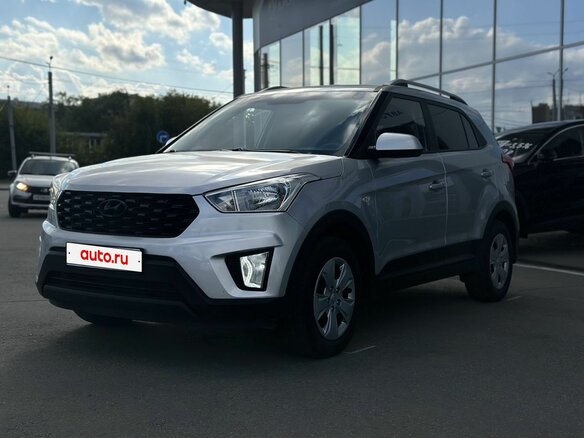 2021 Hyundai Creta I Рестайлинг, серебристый, 1794000 рублей - вид 8