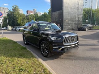 2018 Infiniti QX80 I Рестайлинг 2, чёрный, 3150000 рублей, вид 2