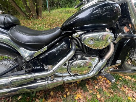 2005 Suzuki Intruder VS800, чёрный, 420000 рублей, вид 2