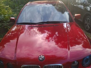 2001 BMW 3 серии Compact 318i IV (E46) Рестайлинг, красный, 900000 рублей, вид 2