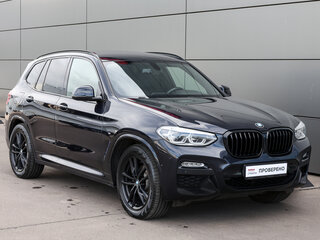 2018 BMW X3 20d xDrive III (G01), чёрный, 3699000 рублей, вид 3