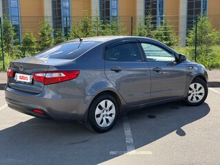 2012 Kia Rio III, серый, 830000 рублей, вид 4