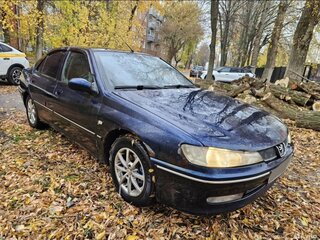 2001 Peugeot 406 I Рестайлинг, синий, 165000 рублей, вид 4