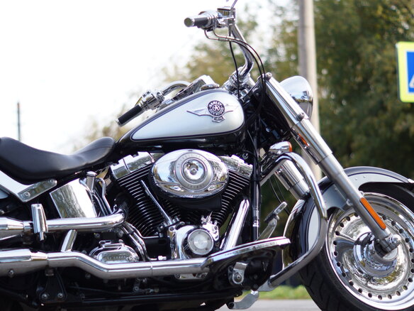 2012 Harley-Davidson Fat Boy, чёрный - вид 18