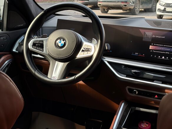 2024 BMW X6 30d III (G06) Рестайлинг, чёрный - вид 6