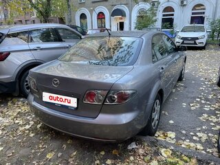 2007 Mazda 6 I (GG) Рестайлинг, серебристый, 350000 рублей, вид 4