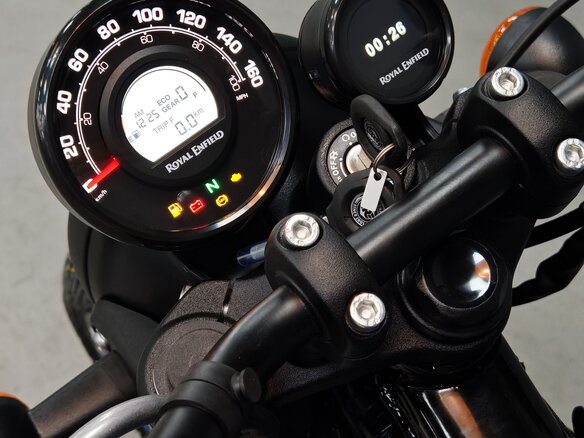 2026 Royal Enfield Hunter, синий, 439000 рублей - вид 18