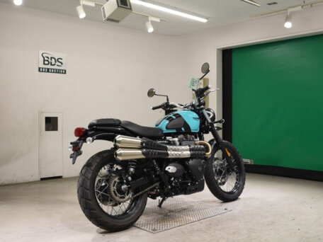 2025 Triumph Scrambler, голубой, 800000 рублей, вид 5