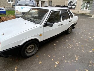2000 Lada (ВАЗ) 21099, белый, 60000 рублей, вид 2